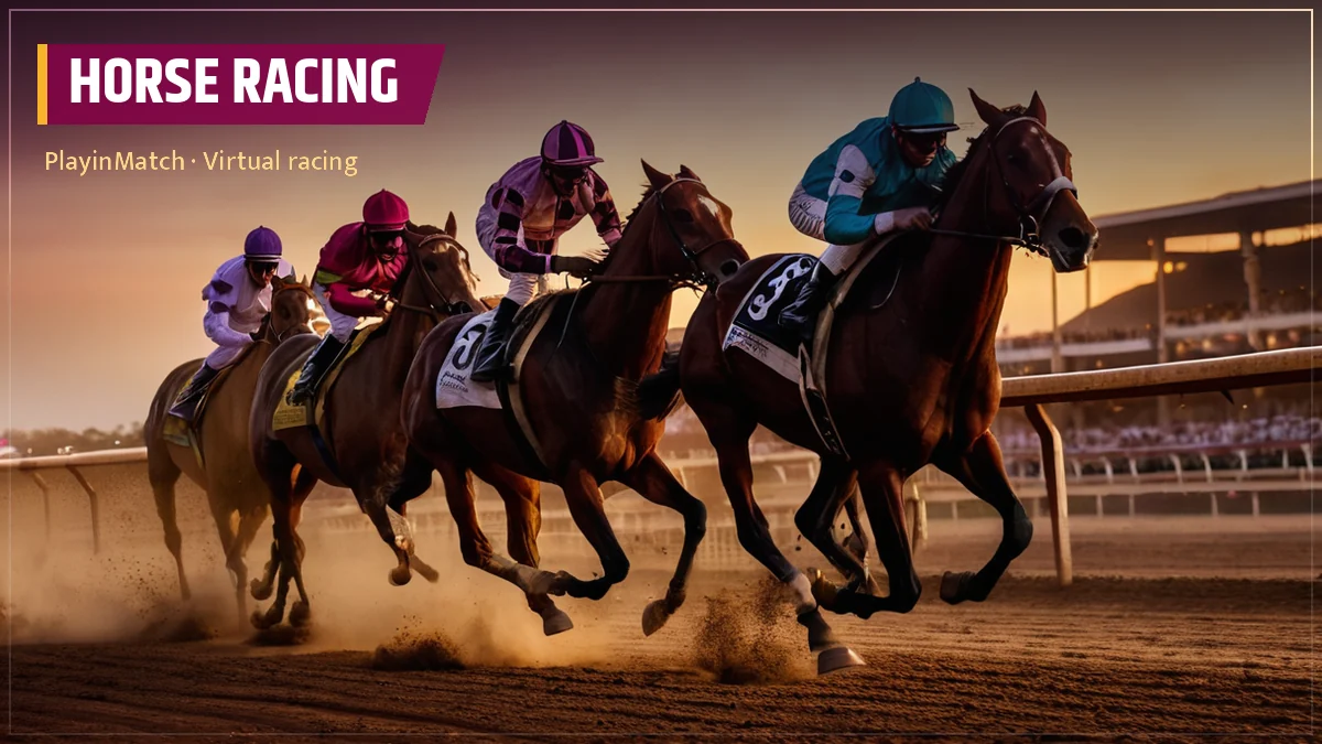 PlayinMatch Horse Racing lobby game tile